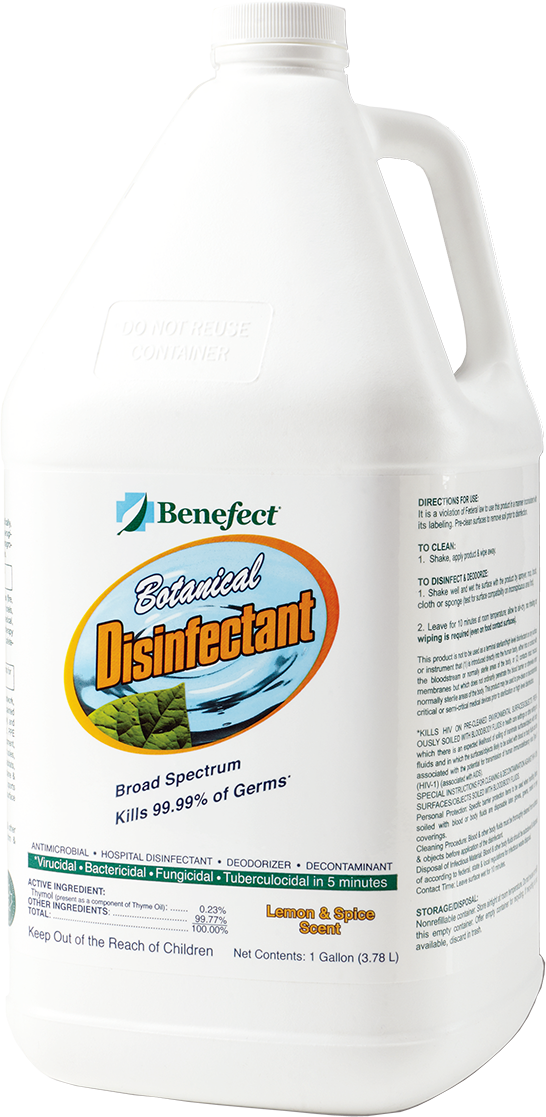 Benefect Disinfectant Bottle